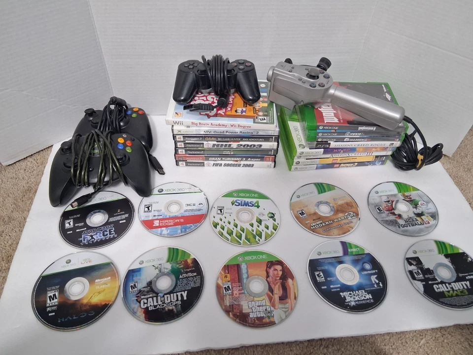 Xbox Ps2 Wii Game Lot - Image 1 of 1