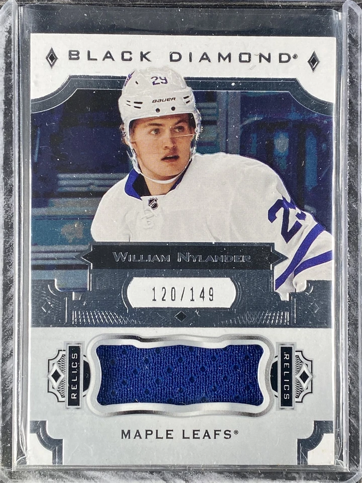 Nylander, Williams - 2017-18 Black Diamond - Swatch - 120/149 - Image 1 of 1