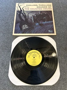Disneyland Chilling Thrilling Sounds of The Haunted House Record Vinyl DQ 1257 - Picture 1 of 14