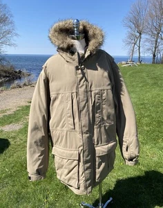 NWOT Eddie Bauer Jacket Weatheredge Parka Goose Down Waterproof Men XXL Tall - Picture 1 of 24