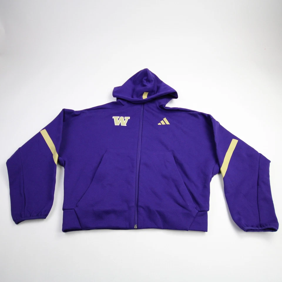 Chaqueta Adidas Washington Huskies para mujer púrpura nueva Foto 1 de 1