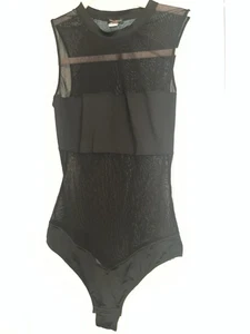 COSABELLA WOMANS BODYSUIT Black Size Medium - Picture 1 of 8