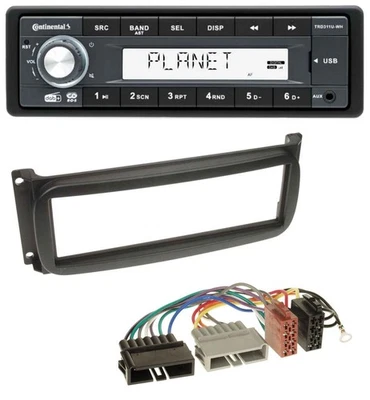 Continental MP3 AUX USB DAB 1DIN Autoradio für Chrysler Grand Voyager Neon PT Cr - Bild 1 von 4