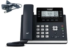 Yealink T43U IP Phone - Power Adapters Included - 1 Year Manufacturer Warranty-- - Afbeelding 1 van 4