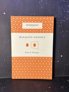 Managing Oneself Peter Drucker HBR Classic Book 2008 - Bild 1 von 9