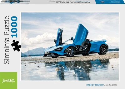 Simninja Jigsaw Puzzle 1000 Piece - Theme: McLaren 765LT Car Jigsaw Puzzle for Adults - Image 1 of 2