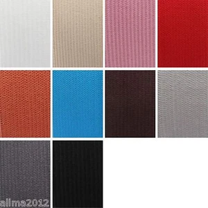 1 m elastico colorato 4,5 cm 45 mm largo nero, bianco NUOVO - Foto 1 di 3
