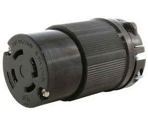 30A 125/250V NEMA L14-30R 4-Prong Female Connector Assembly by AC WORKS® - Picture 1 of 6