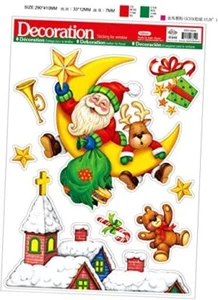 bCreative Christmas Winter Stickers Decals Glass Window Clings Decorations DIY - Picture 1 of 5