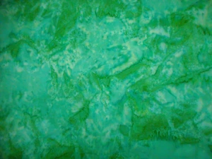 Batik Fabric 3/4+ Yard Greens Hoffman Premium Quilting Cotton #31 Vtg - Picture 1 of 1