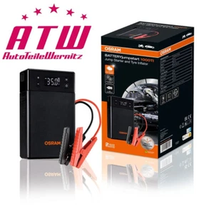 OSRAM Kfz Starthilfe Jump Starter✔️Booster✔️Powerbank✔️Ladegerät✔️Luftkompressor - Picture 1 of 13