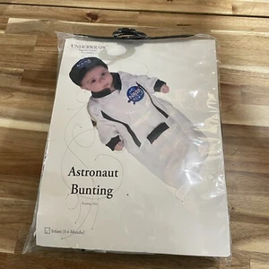 Underwraps Nasa Astronaut Bunting Jumpsuit Infant (0-6) Costume Space Halloween - Picture 1 of 5