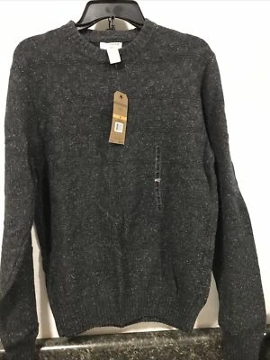 DOCKERS - MEN - CREW NECK SWEATER - GRAY - SIZE SMALL       (APO-169-1) - Image 1 of 4