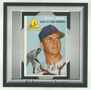 1954 Topps COT DEAL #192 EXMT **amazing baseball card** TD89