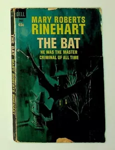 Vtg The Bat by Mary Roberts Rinehart PB Book Dell 1965 - Picture 1 of 3