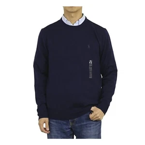 *DEFECTO MENOR* Polo Ralph Lauren Cuello Redondo Lana Merino - Azul marino - Talla: L - Imagen 1 de 4