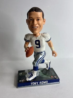 Tony Romo Dallas Cowboys Bobblehead Player Bobble Foco Foto 1 de 4