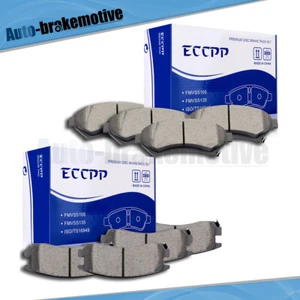 FRONT AND REAR SEMI METALLIC BRAKE PAD KIT FOR CHEVY IMPALA BUICK LESABRE 3.8L - Bild 1 von 12