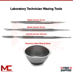 Lab Technician Wax Carving Sculpting Mixing Carvers Restorative Dental Tools - Picture 1 of 5