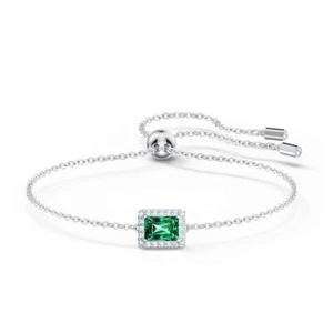 AUTHENTISCHES SWAROVSKI BRANDNEU Engel rechteckiges Armband grün 5559836 - Bild 1 von 3