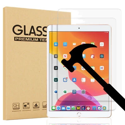 Protetor de tela de vidro temperado 2021 para Apple iPad 9ª geração 10,2 polegadas - Imagem 1 de 4