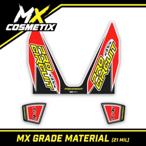 Pro Circuit Ti-6 End Cap Decal RED - Picture 1 of 1