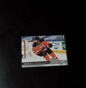 Tarjeta Andreas Athanasiou Oilers Cubierta Superior Serie 2 Hockey 2021 Casi Como Nueva - Imagen 1 de 2
