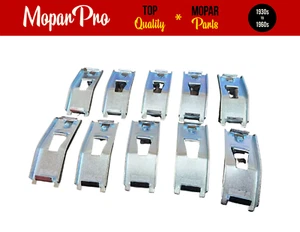 1950 1951 1952 53 CHRYSLER DESOTO DODGE BRAND NEW ROCKER MOLDING TRIM CLIPS - Picture 1 of 10