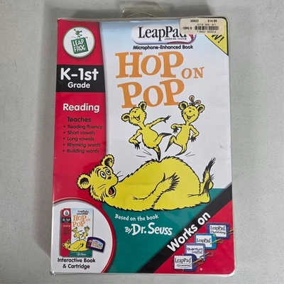 Dr Seuss HOP ON POP LeapPad K–1st Grade  Interactive Learning Book & Cartridge  - Image 1 of 4