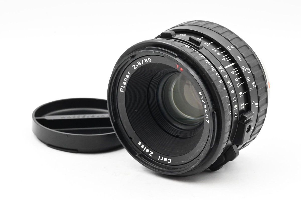 【美品】ハッセル Carl zeiss Planar T* 80mm 2.8 ハッセルの標準レンズ - Carl Zeiss Planar T* C 80mm F2.8