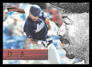 Pinnacle Aficionado #148 1996 Derek Bell Houston Astros - Imagen 1 de 2