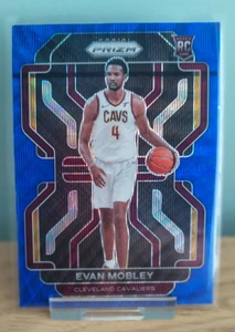 2021-22 Panini Prizm Evan Mobley #325 Rookie RC Blue Wave Prizm - Bild 1 von 2
