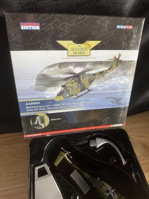 Rare! Corgi AA39004 Westland Lynx AH.1, XZ666, 655 SQN. (The Scottish Horse) 83’ - Image 1 of 4