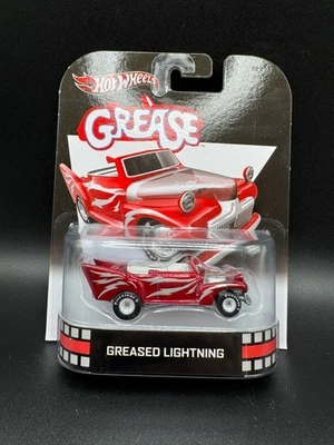 HW Hot Wheels Greased Lightning GREASE Retro Entertainment D - Image 1 of 3