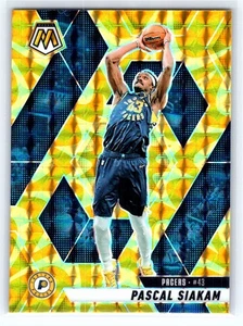2024-25 Panini Mosaic #145 Pascal Siakam Reactive Yellow Mosaic Indiana Pacers - Bild 1 von 2