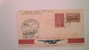 KANADA ERSTFLUGBRIEF: 1939 MONTREAL NACH SÜDHAMPTON - Bild 1 von 2