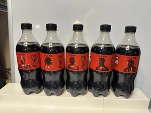 2025 Star Wars Coke Zero 20oz Flasche 5 Stück Rey Han Solo C-3PO Limited Edition - Bild 1 von 6