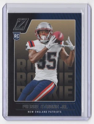 2022 Panini Zenith Pierre Strong Jr. Rookie New England Patriots #141 - Image 1 of 2