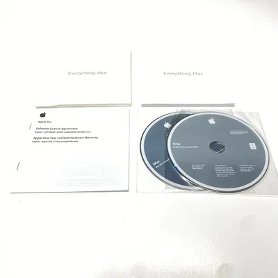 Apple iMac OS x 10.6.3 Everything Else Install Disc Install Discs & Manual - Image 1 of 4