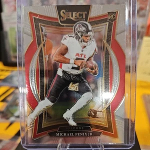 2024 Panini Select Michael Penix Jr. Concourse Rookie #80 Falcons RC π₯ - Picture 1 of 12