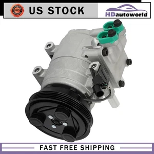 AC Compressor with Clutch for Hyundai Accent 2001-2005 L4 1.6L 9770125100 - Picture 1 of 7