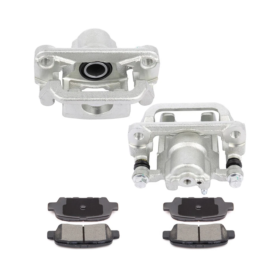 Pinzas de freno traseras y pastillas de cerámica para Nissan Sentra 2011-2012,2014-2016 Foto 1 de 1
