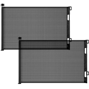 2 Pack Dog Gate Retractable Gates for Stairs, Mesh Pet Gate for the House, Wide - Picture 1 of 9
