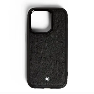 Montblanc Sartorial Leather Hard Cover Phone Case for Apple iPhone 16 Pro - Picture 1 of 4
