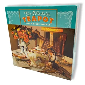 The Collectable Teapot 1000 Piece Jigsaw Puzzle 27 x 20 Ceaco 3313-1 - Picture 1 of 6