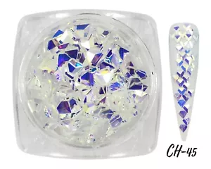 MIA SECRETS NAIL DECORATIONS - METALLIC FLAKES - CH-45 - Picture 1 of 1