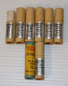 8 penna stilografica vintage SENGBUSCH #87 (fine), #88 (ex fine) placcata oro NOS - Foto 1 di 6