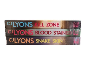 C J Lyons Lucy Guardian FBI Thrillers 3 Books Collection Set Kill Zone NEW Pack - Imagen 1 de 6
