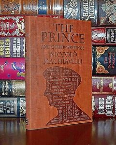 The Prince by Niccolo Machiavelli Unabridged Deluxe Soft Leather Feel Edition