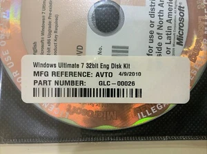 Windows 7 Ultimate 32 Bit UPGRADE ACADEMIC STUDENT EDITION STUDENT SYSTEMS MEDIA - Picture 1 of 9